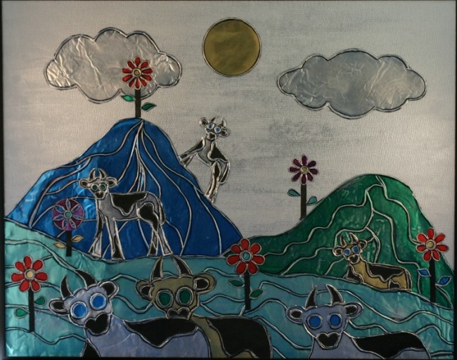 Cows in the Meadow