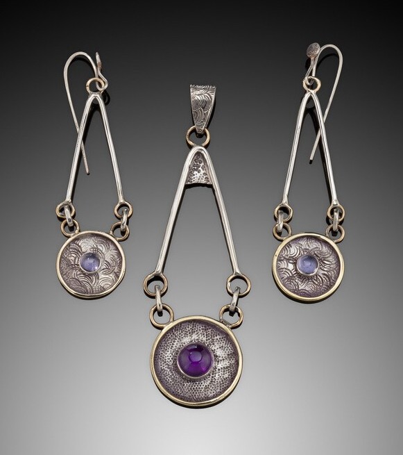 Pendant with Earrings