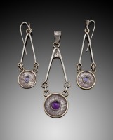 Pendant with Earrings