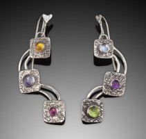 Stoplight Earrings